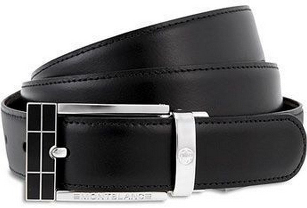 Montblanc Contemporary 101899 Reversible Black-brown Men's Leather Belt