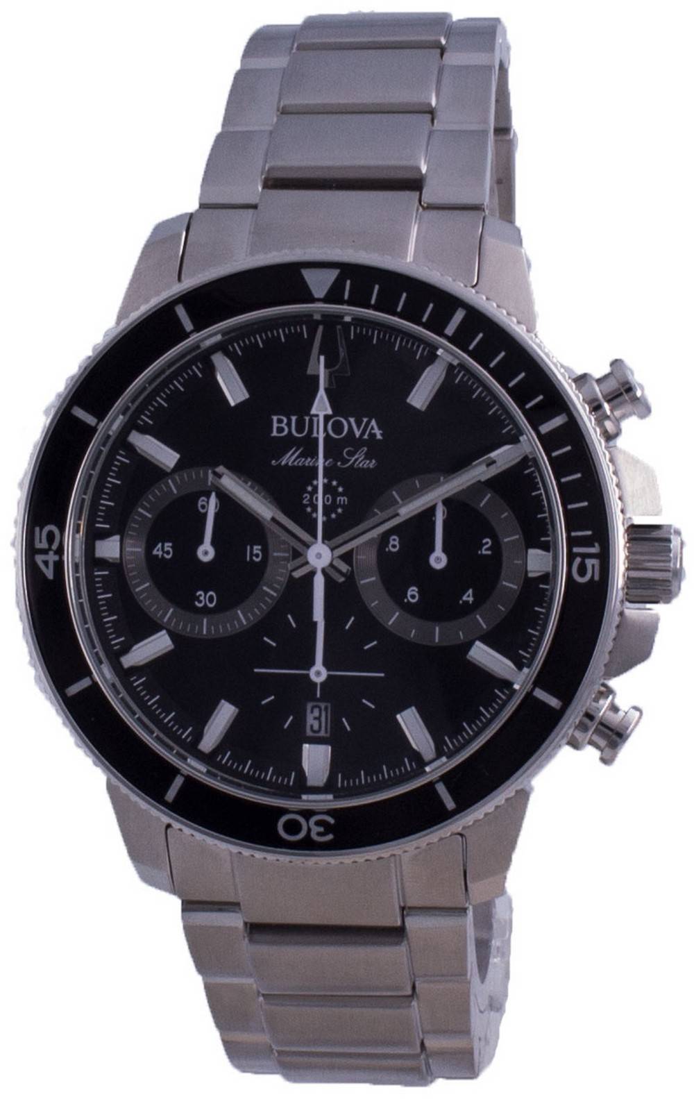 Bulova Marine Star Quartz Diver's 96b272 200m Men's Watch