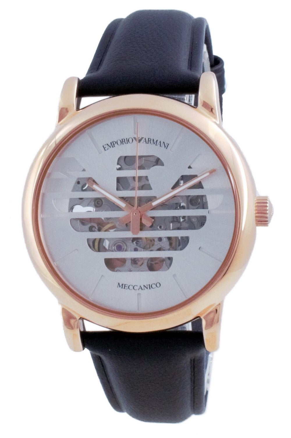 Emporio Armani Luigi Semi Skeleton Automatic Ar60031 Men's Watch