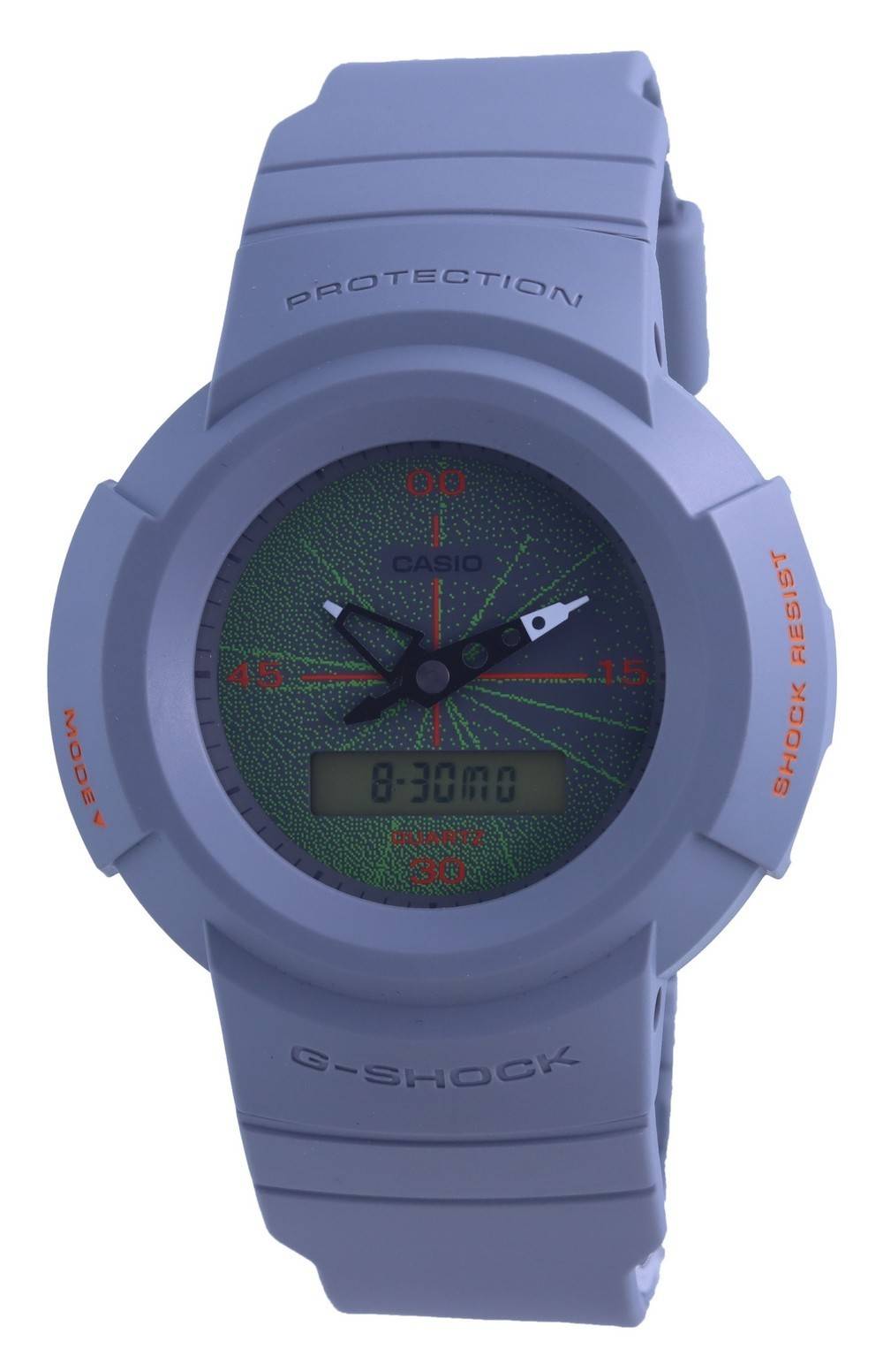 Casio G-shock Limited Edition Analog Digital Quartz Aw-500mnt-8a Aw500mnt-8 200m Men's Watch