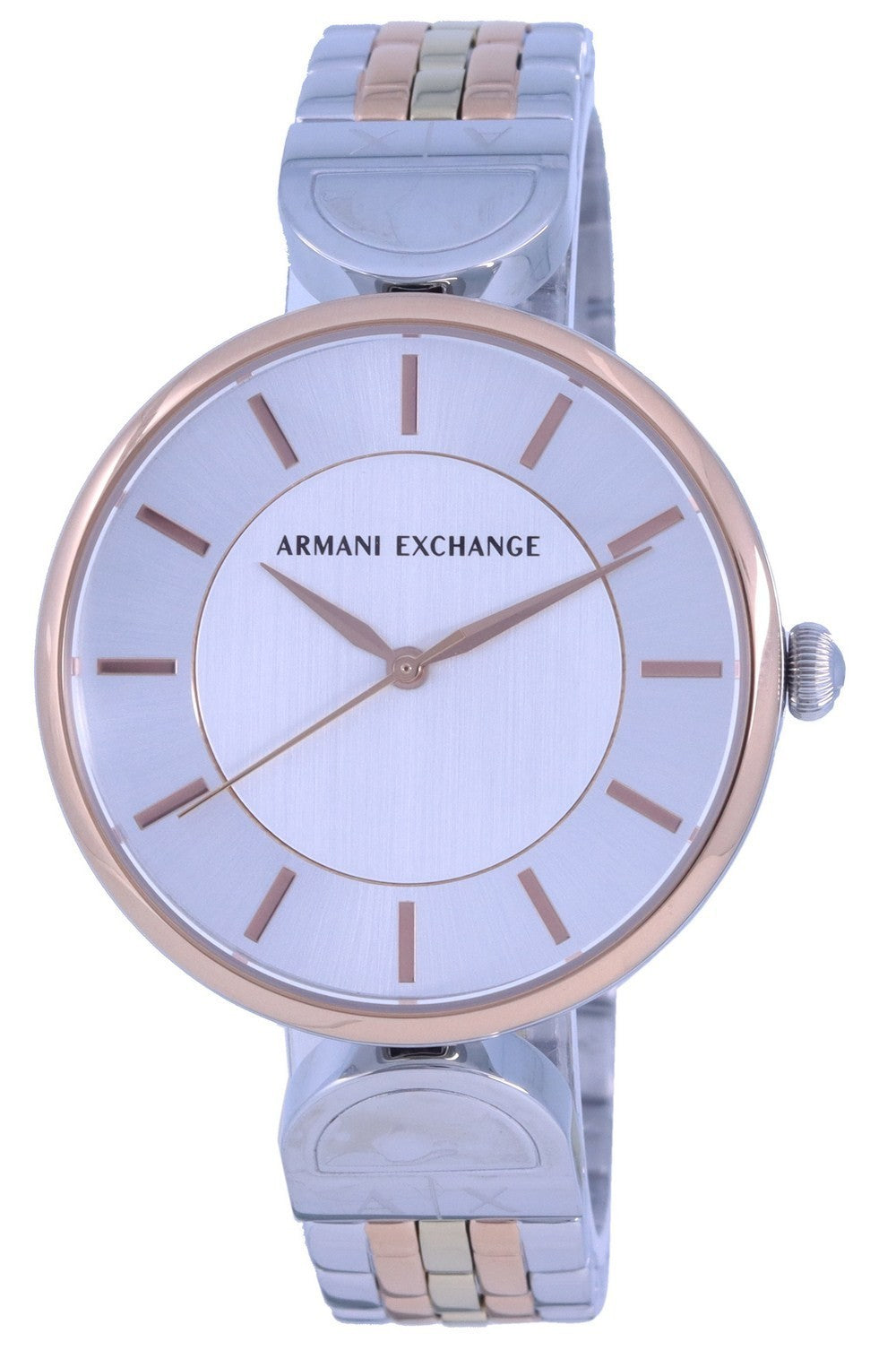 Armani Exchange Brooke Two Tone Stainless Steel Quartz Ax5381 Women's Watch