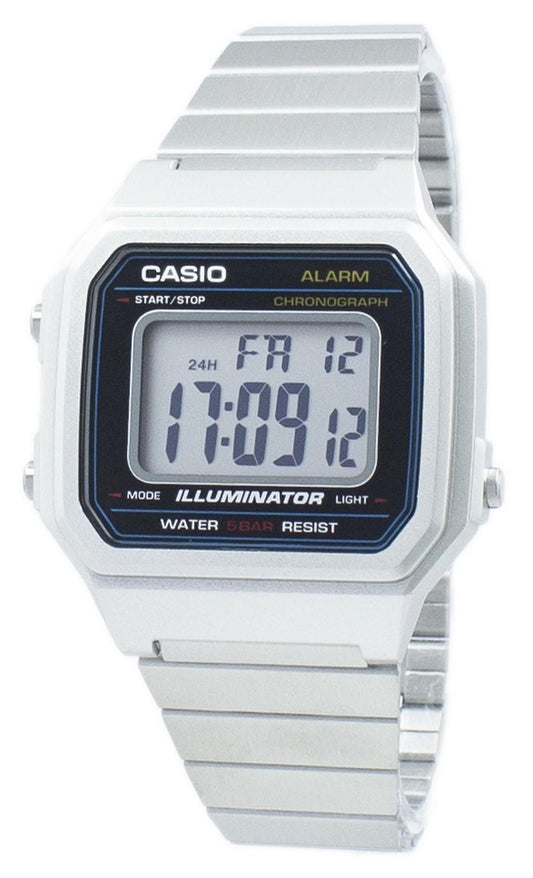 Casio Classic Vintage Illuminator Chronograph Alarm Digital B650wd-1a Unisex Watch