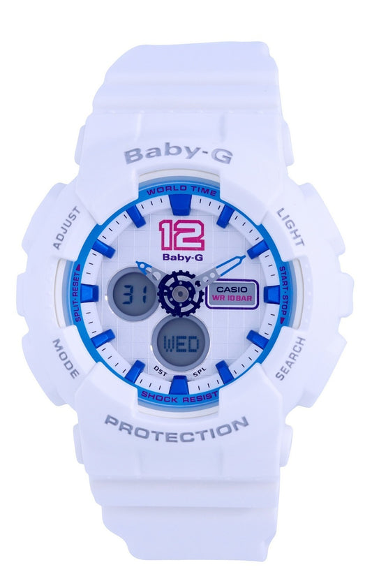 Casio Baby-g Analog Digital Resin Quartz Ba-120-7b Ba120-7b 100m Women's Watch