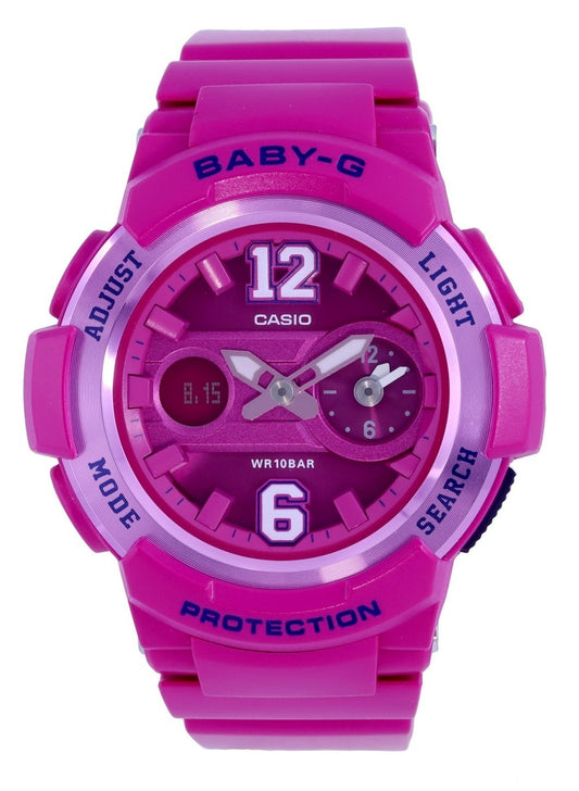 Casio Baby-g Analog Digital Resin Quartz Bga-210-4b2 Bga210-4b2 100m Women's Watch