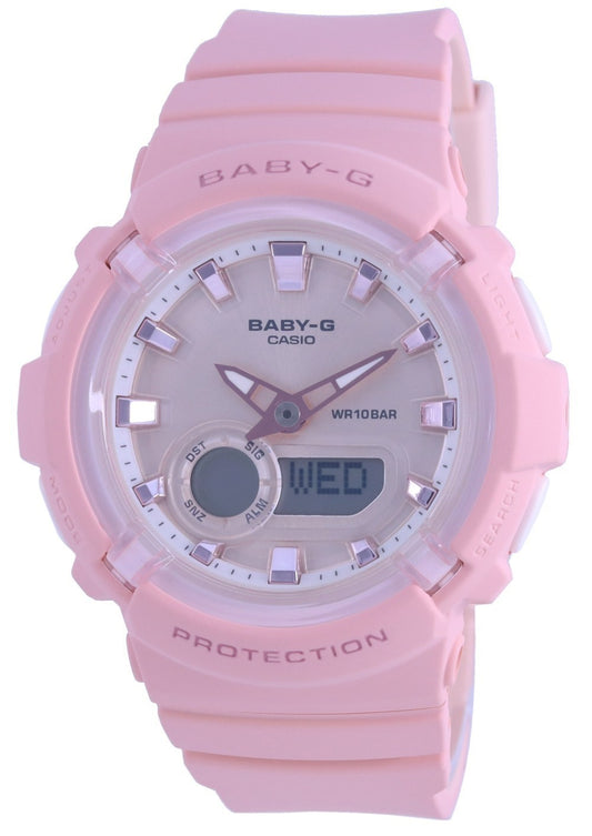 Casio Baby-g World Time Analog Digital Bga-280-4a Bga280-4 100m Women's Watch