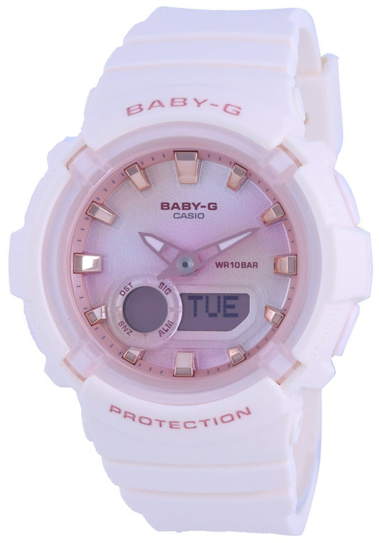 Casio Baby-g World Time Analog Digital Bga-280-4a2 Bga280-4 100m Women's Watch