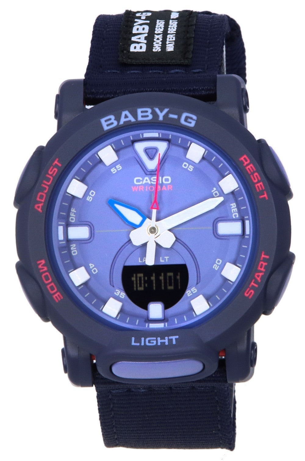 Casio Baby-g Analog Digital Navy Blue Dial Quartz Bga-310c-2a Bga310c-2 100m Women's Watch