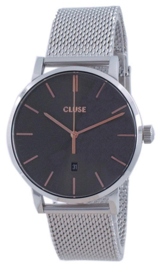 Cluse Aravis Grey Dial Stainless Steel Quartz Cw0101501003 Men's Watch