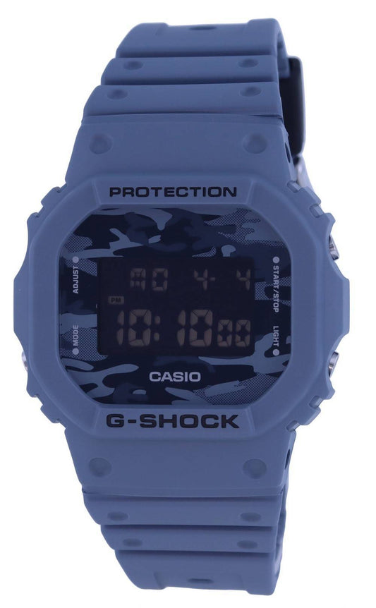 Casio G-shock Blue Dial Resin Digital Dw-5600ca-2 Dw5600ca-2 200m Men's Watch