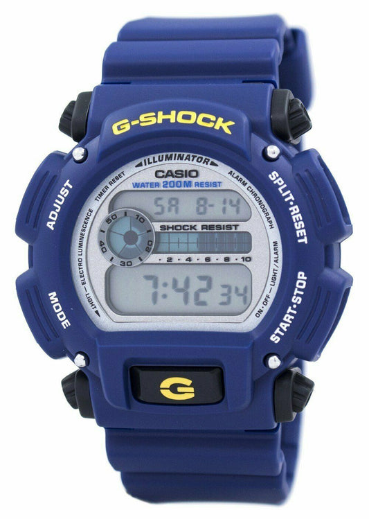 Casio G-shock Illuminator Dw-9052-2vdr Dw9052-2vdr 200m Digital Men's Watch