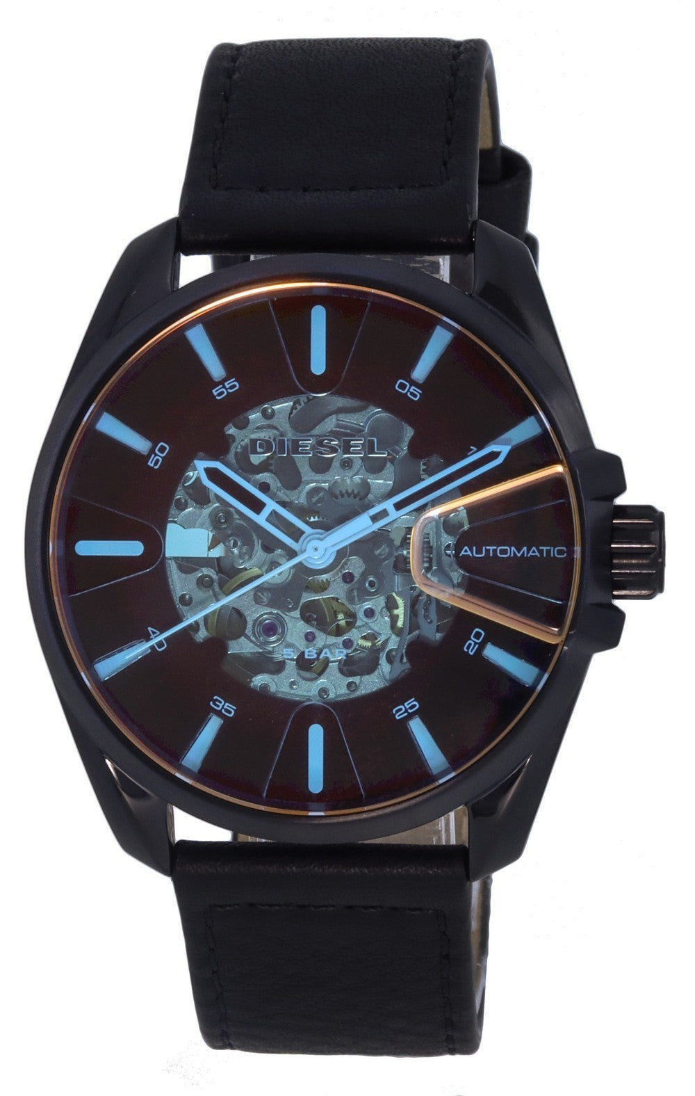 Diesel Ms9 Skeleton Multicolor Dial Automatic Dz1967 Men's Watch