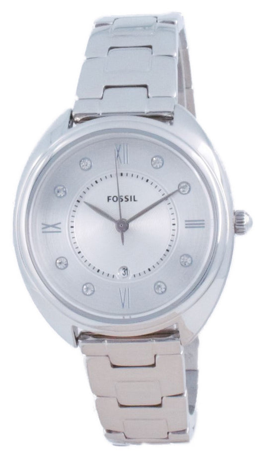 Fossil Gabby Silver Stainless Steel Quartz Es5069 Women's Watch