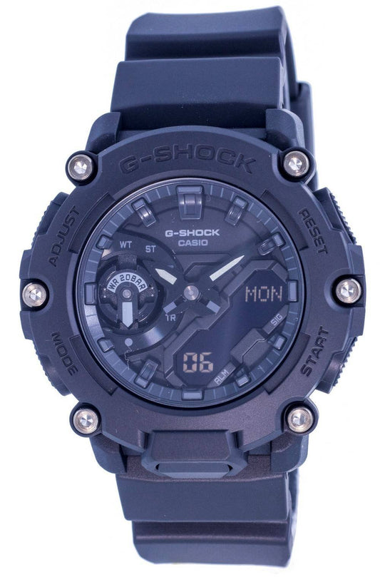 Casio G-shock Diver's Analog Digital Black Dial Quartz Ga-2200bb-1a Ga2200bb-1 200m Men's Watch