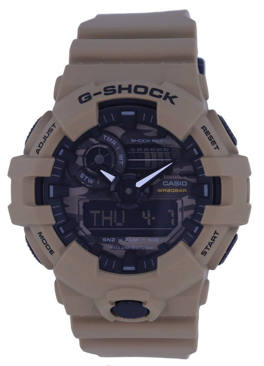 Casio G-shock Special Colour Model Analog Digital Quartz Ga-700ca-5a Ga700ca-5 200m Men's Watch