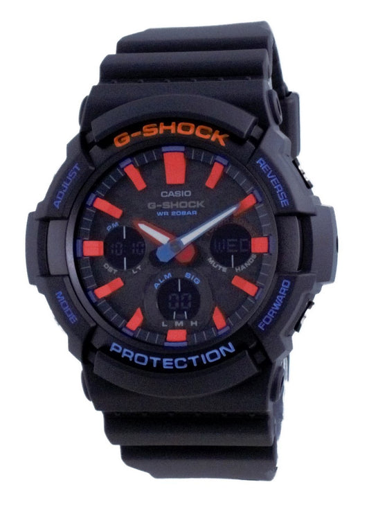 Casio G-shock City Analog Digital Tough Solar Diver's Eco-drive Gas-100ct-1a Gas100ct-1 200m Men's Watch