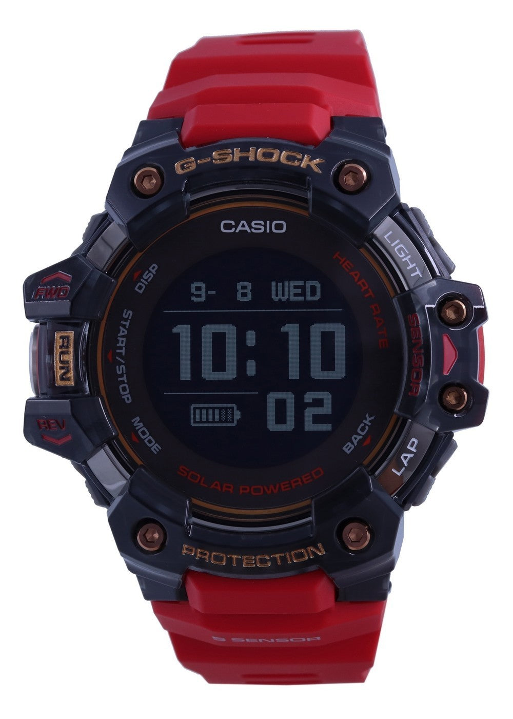 Casio G-shock G-move Limited Edition Heart-rate Monitor Digital Gbd-h1000-4a1 Gbdh1000-4 200m Smart Sport Watch