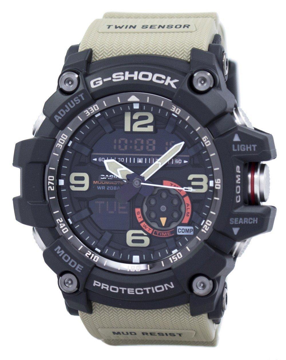 Casio G-shock Mudmaster Analog Digital Twin Sensor Gg-1000-1a5 Gg1000-1a5 Men's Watch