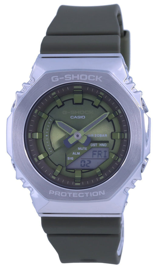 Casio G-shock World Time Resin Strap Analog Digital Gm-s2100-3a Gms2100-3 200m Women's Watch