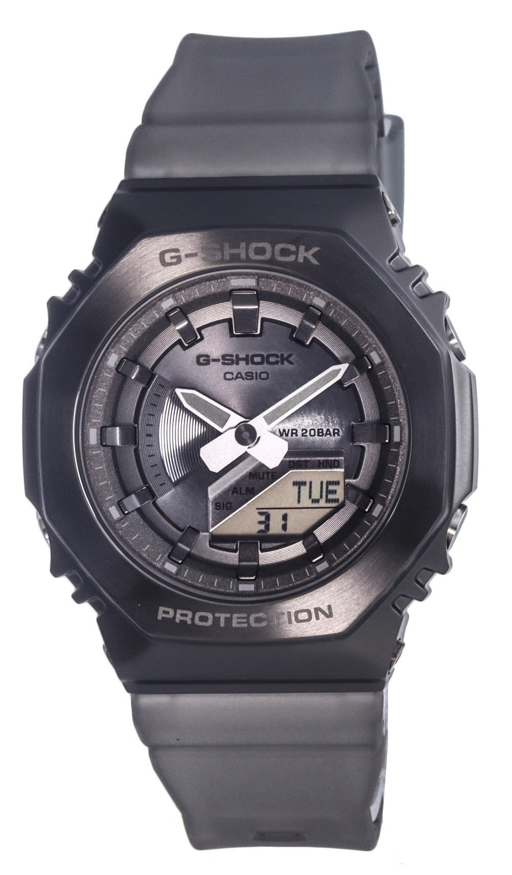 Casio G-shock Midnight Fog Series Analog Digital Quartz Gm-s2100mf-1a Gms2100mf-1 200m Unisex Watch