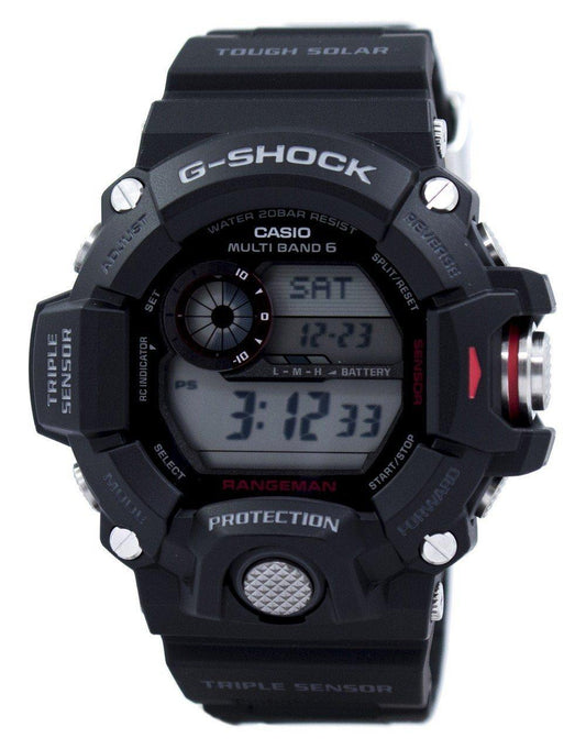 Casio Rangeman G-shock Triple Sensor Atomic Gw-9400-1 Gw9400-1 Men's Watch