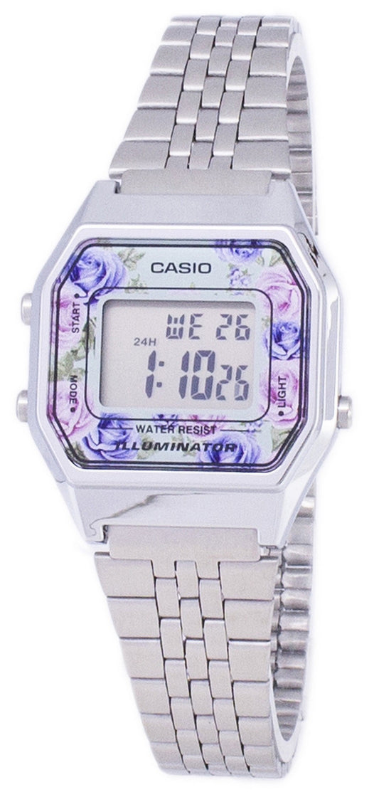 Casio Youth Vintage Illuminator Quartz Digital La680wa-2c Women's Watch