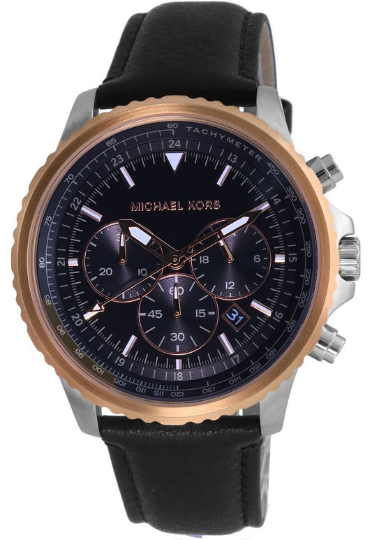 Michael Kors Cortlandt Chronograph Black Dial Quartz Mk8905 Men's Watch