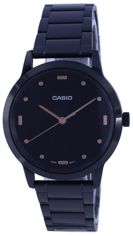 Casio Analog Black Dial Stainless Steel Mtp-2022vb-1c Mtp2022vb-1c Men's Watch