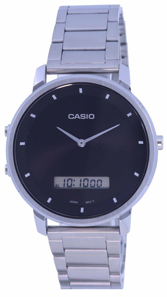 Casio Standard Stainless Steel Analog Digital Mtp-b200d-1e Mtpb200d-1 Men's Watch