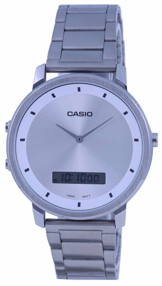 Casio Standard Stainless Steel Analog Digital Mtp-b200d-7e Mtpb200d-7 Men's Watch