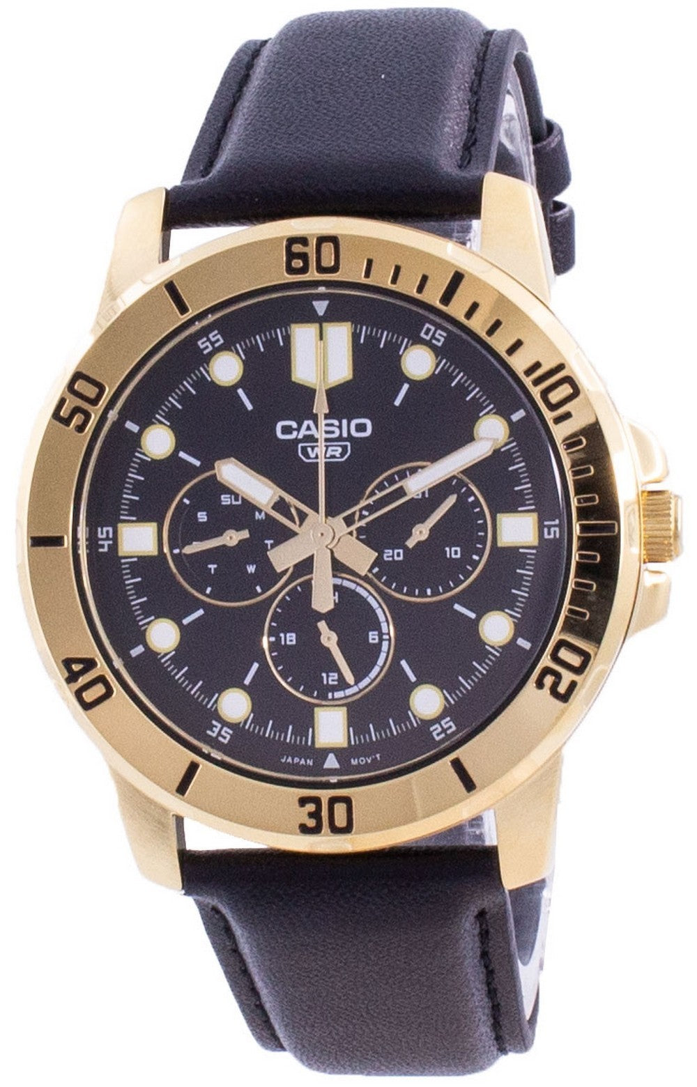 Casio Enticer Analog Quartz Mtp-vd300gl-1e Mtpvd300gl-1e Men's Watch