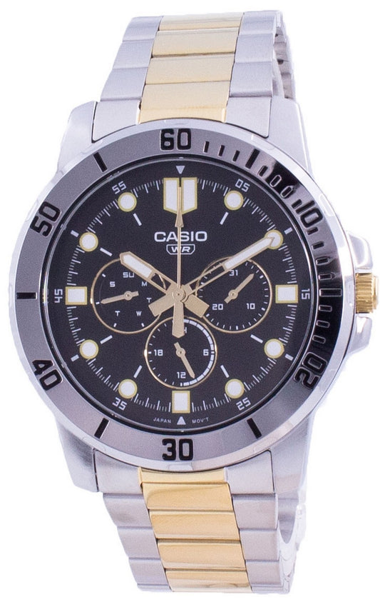 Casio Enticer Analog Quartz Mtp-vd300sg-1e Mtpvd300sg-1e Men's Watch