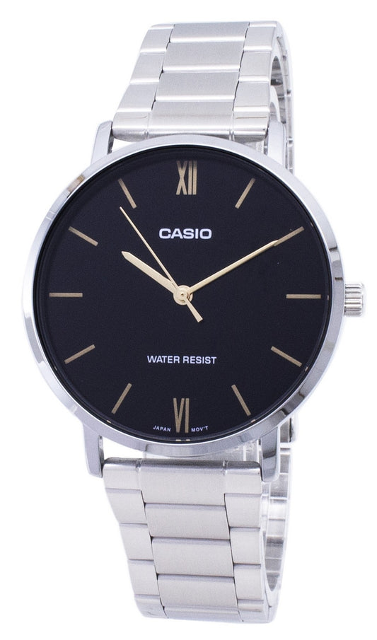 Casio Quartz Mtp-vt01d-1b Mtpvt01d-1b Analog Men's Watch