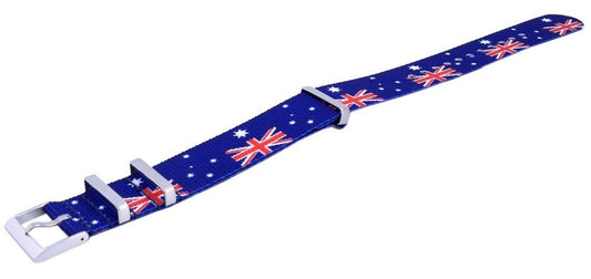 Ratio Nato30 Australia National Flag Pattern Polyester 22mm Watch Strap