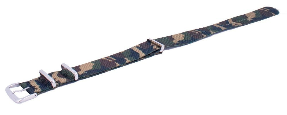 Ratio Brand Natos18 Army Nylon Watch Strap 18mm