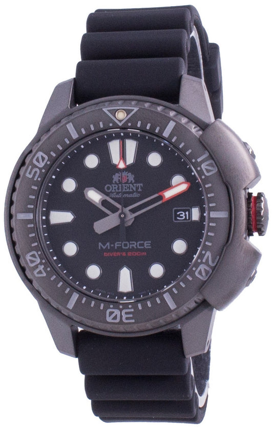 Orient M-force Automatic Diver's Ra-ac0l03b00b 200m Men's Watch