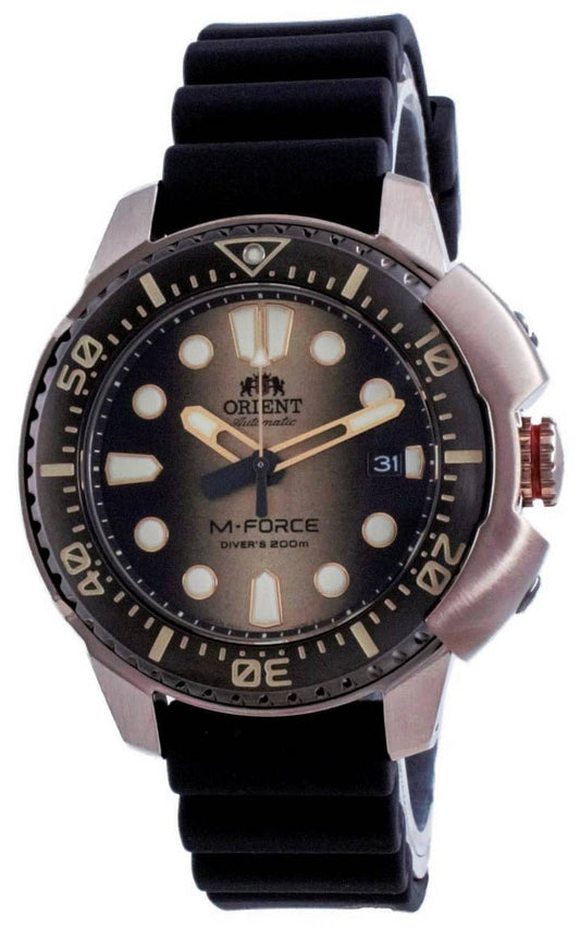 Orient M-force 70th Anniversary Limited Edition Automatic Diver Ra-ac0l05g00b 200m Men's Watch