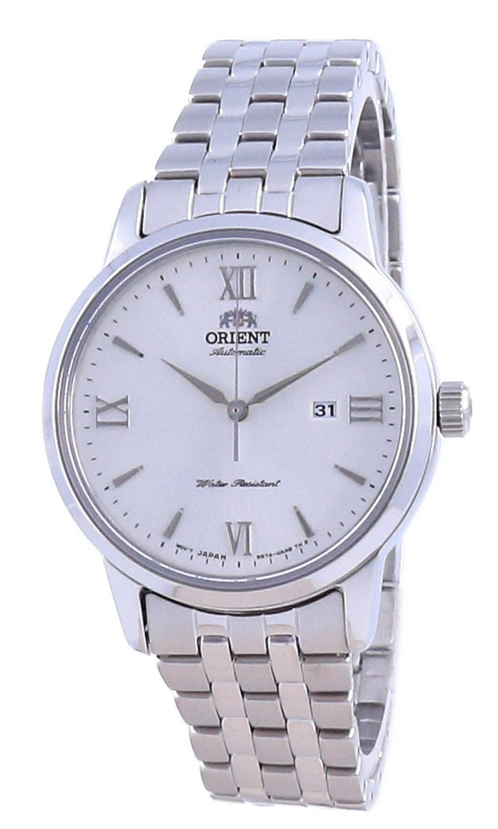 Orient Contemporary White Dial Stainless Steel Automatic Ra-nr2003s10b Women's Watch