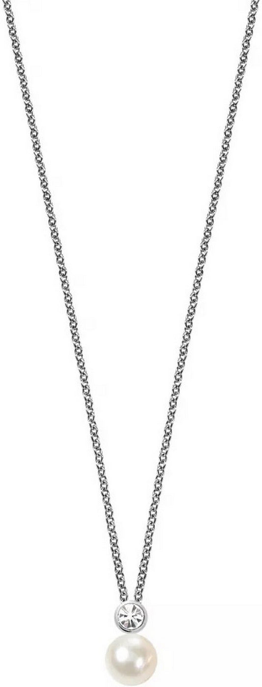 Morellato Perla Essenziale Sterling Silver Sanh02 Women's Necklace