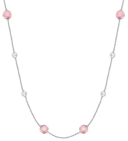 Morellato Gemma Perla Sterling Silver Satc01 Women's Necklace