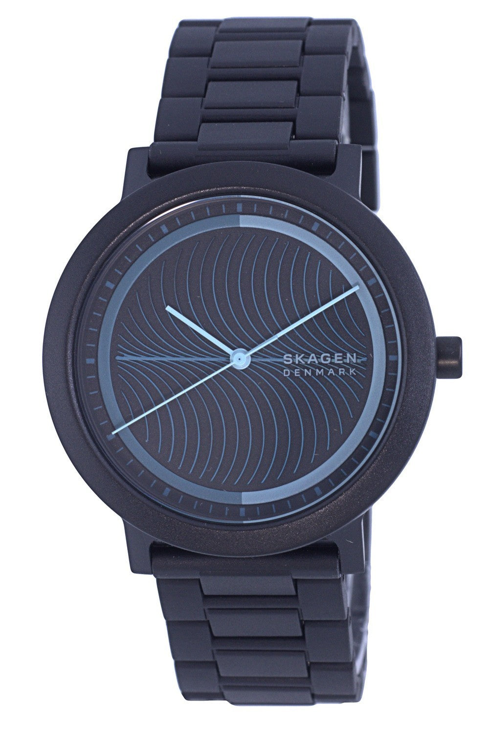 Skagen Aaren Tide Ocean Material Black Dial Quartz Skw6769 Men's Watch