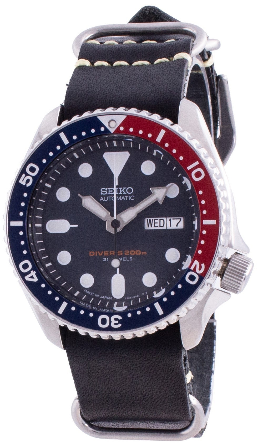 Seiko Automatic Diver's Skx009j1-var-ls19 200m Japan Made Men's Watch