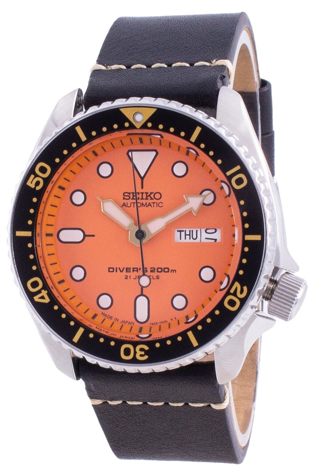 Seiko Automatic Diver's Skx011j1-var-ls20 200m Japan Made Men's Watch