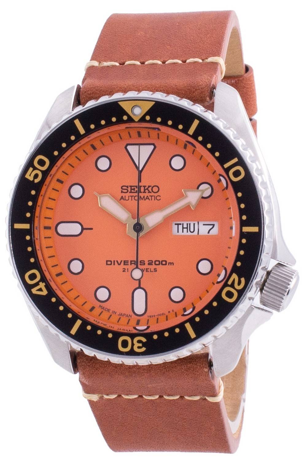 Seiko Automatic Diver's Skx011j1-var-ls21 200m Japan Made Men's Watch