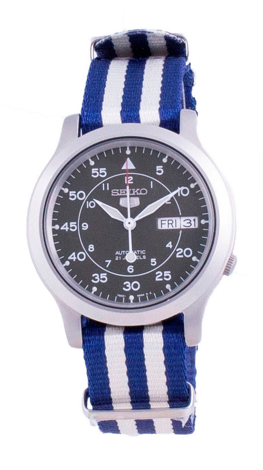 Seiko 5 Military Snk805k2-var-natos17 Automatic Nylon Strap Men's Watch