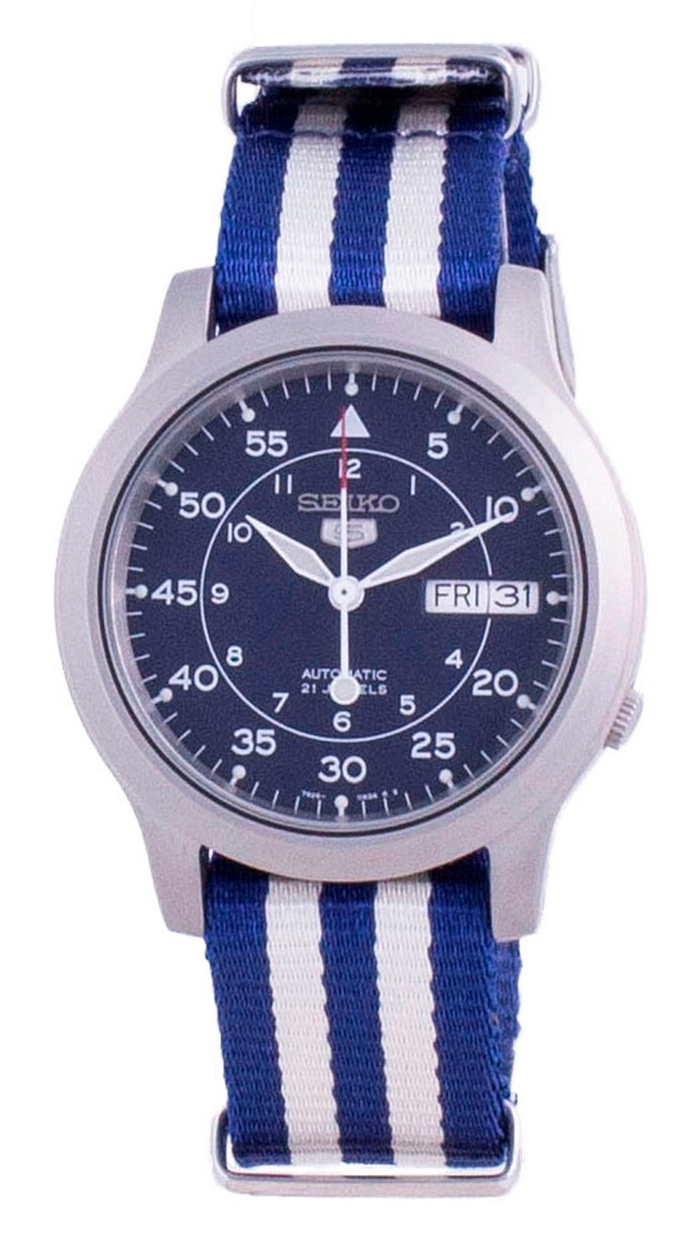 Seiko 5 Military Snk807k2-var-natos17 Automatic Nylon Strap Men's Watch