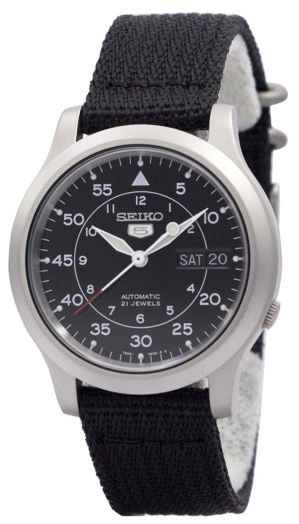 Seiko 5 Military Automatic Snk809k2 Men's Watch