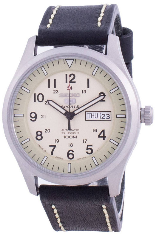 Seiko 5 Sports Military Automatic Snzg07j1-var-ls16 100m Men's Watch