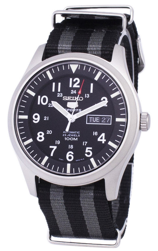 Seiko 5 Sports Automatic Nato Strap Snzg15k1-var-nato1 Men's Watch