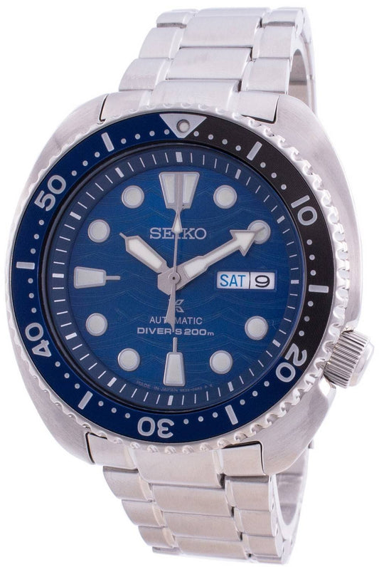 Seiko Prospex Turtle Save The Ocean Automatic Diver's Srpd21 Srpd21j1 Srpd21j 200m Men's Watch