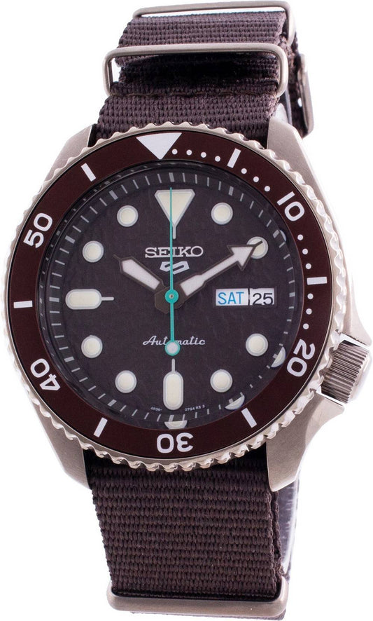 Seiko 5 Sports Sense Style Automatic Srpd85 Srpd85k1 Srpd85k 100m Men's Watch